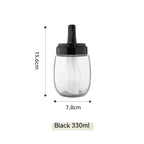 Food Grade Oil Brush Bottle – Refillable Oil Pot with Baking Brush for BBQ & Grilling